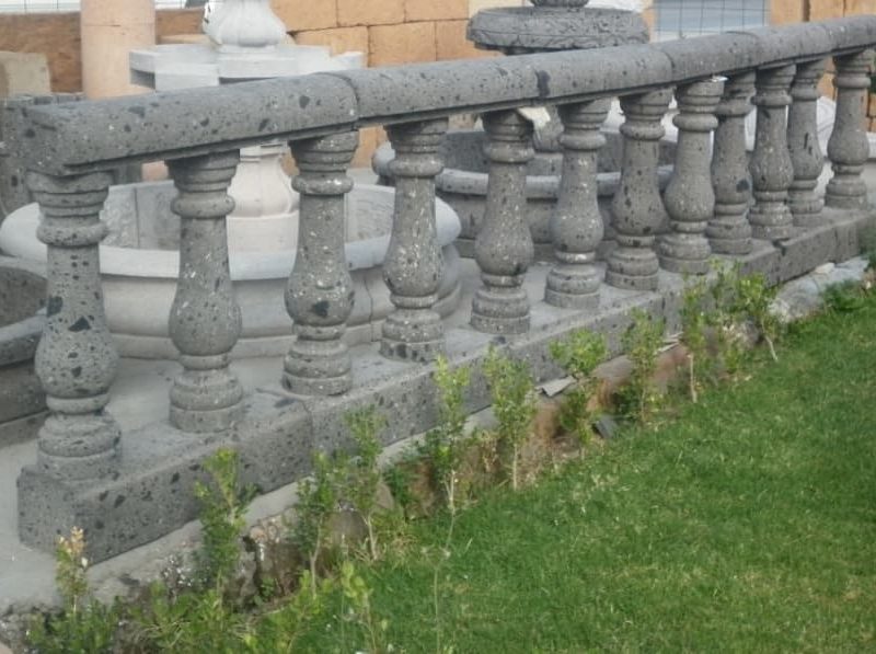 barandal de piedra